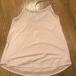 Size 4 lululemon blush pink tank